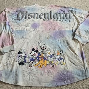 RARE Disney Parks Disneyland 100 Years of Wonder Spirit Jersey Mickey Mouse XXL
